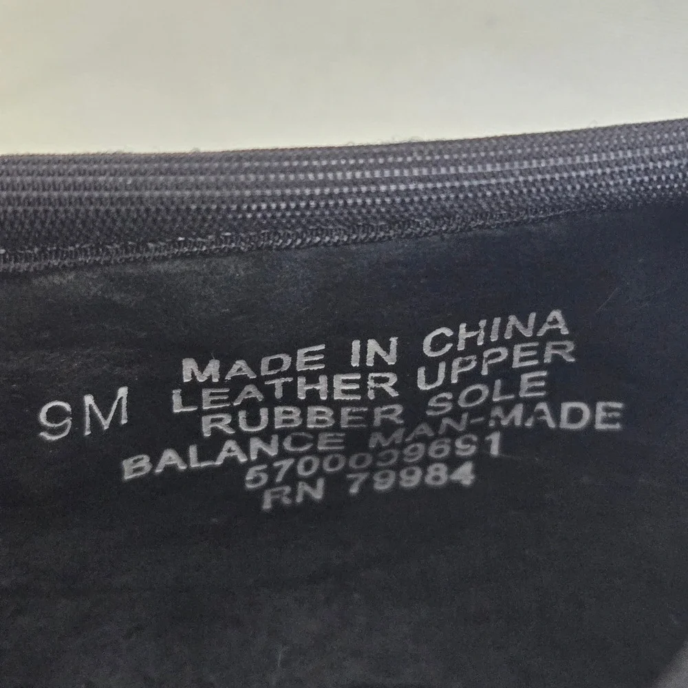 Chico's Quilted Ballet Flats, Silver Tone Chain Accent, Black, Size 9 - Picture 2 of 12